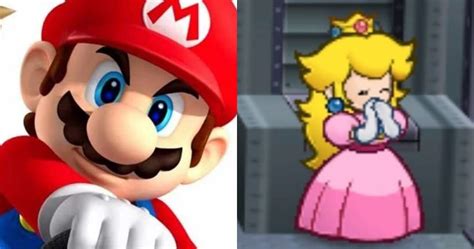 mario saves peach|why does peach reject mario.